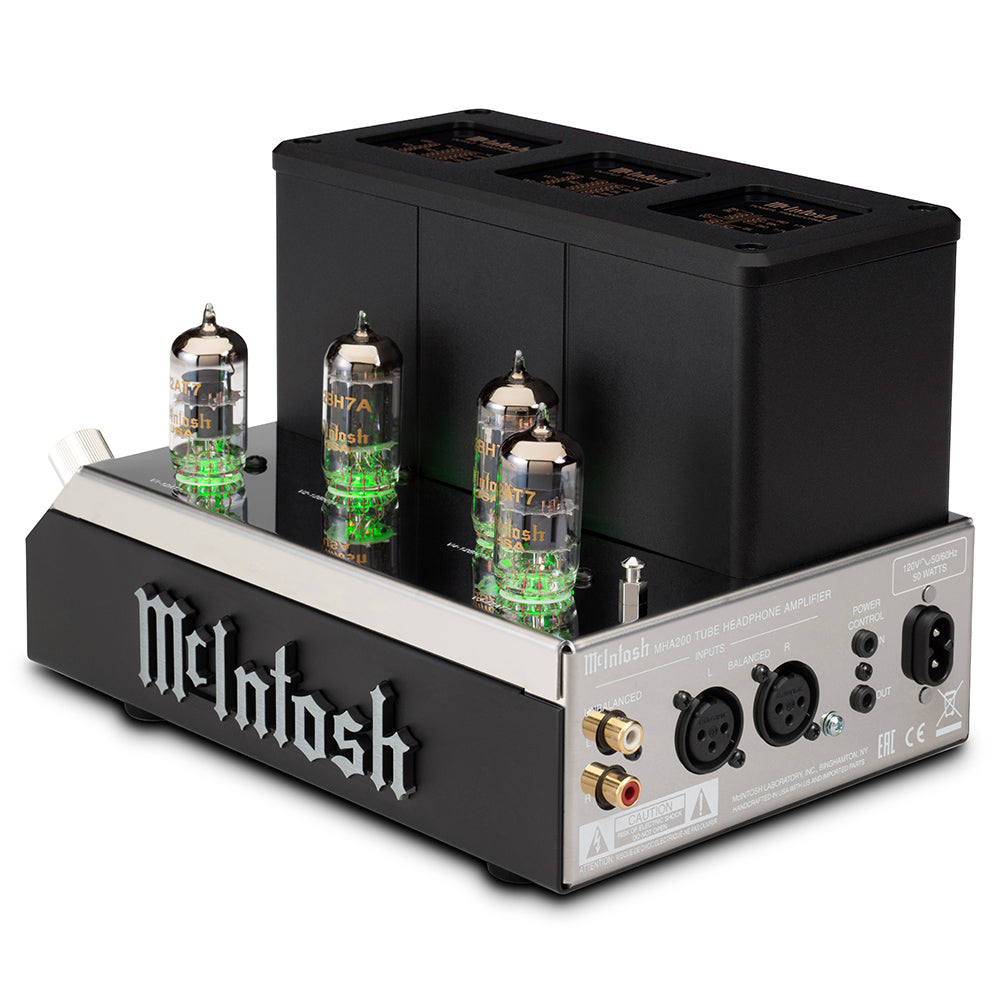 McIntosh MHA200 2-Channel Vacuum Tube Headphone Amplifier